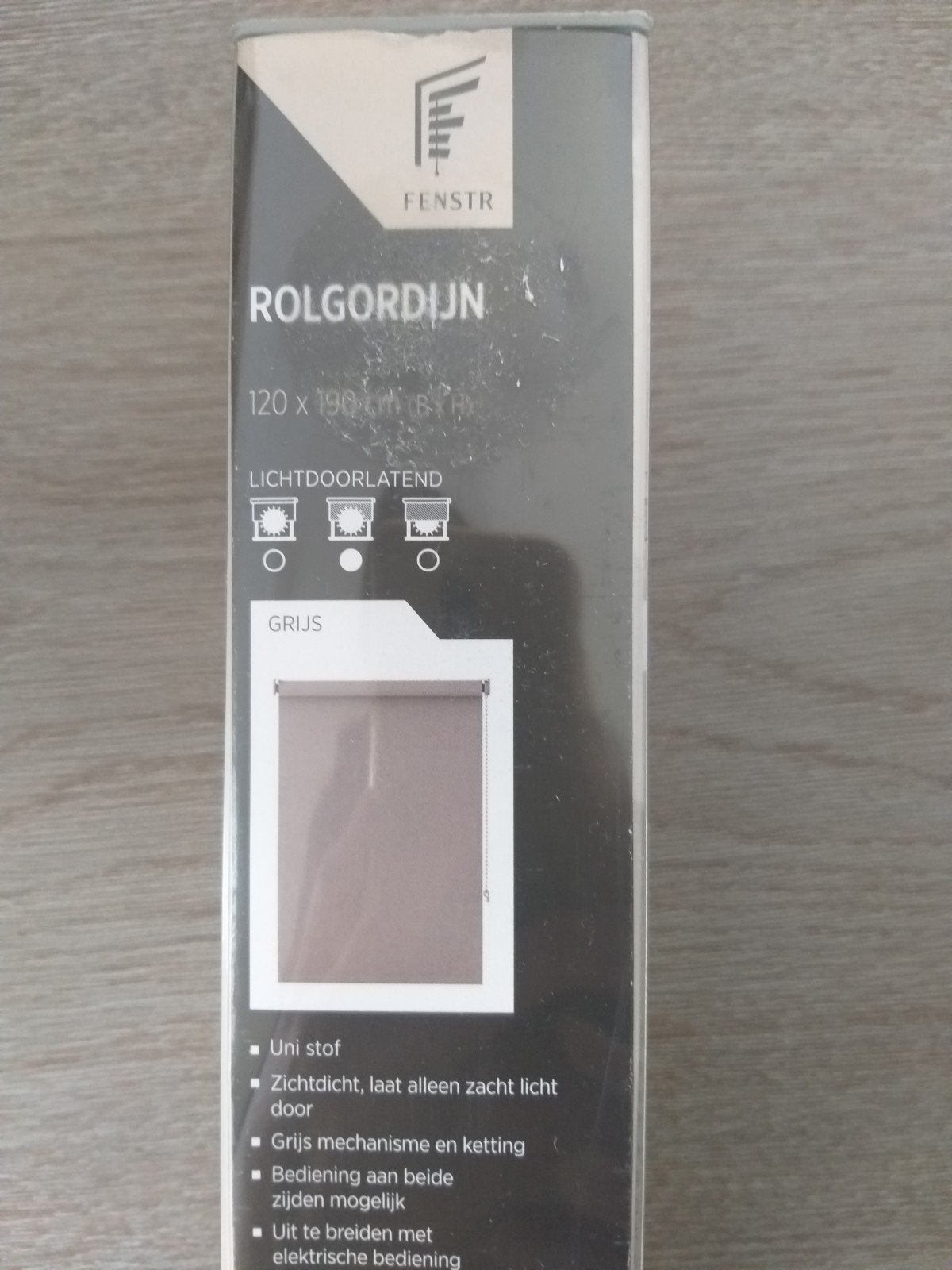 Nieuwe rolgordijn 120 x 190 cm van LEEN BAKKER, Rolgordijn, Ophalen, Rolgordijn