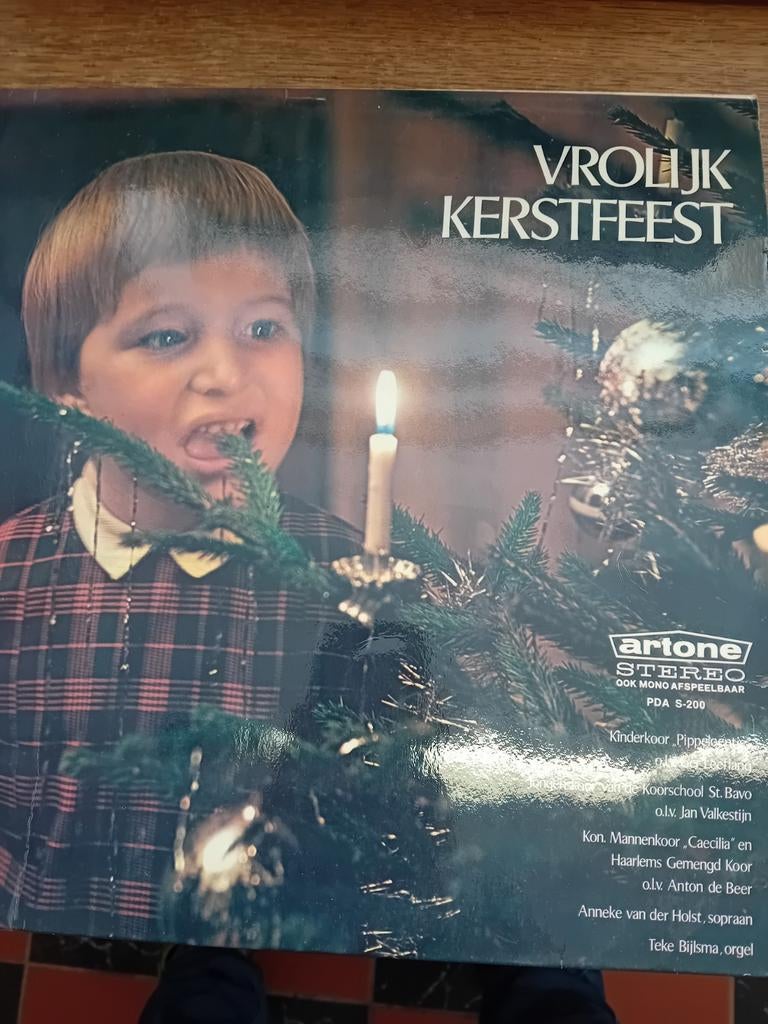 LP Vrolijk Kerstfeest., Ophalen of Verzenden, Gebruikt, 12 inch, Levenslied of Smartlap