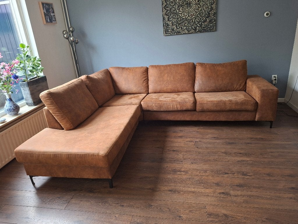 Hoekbank., Ophalen, Overige materialen, 250 tot 300 cm, Gebruikt