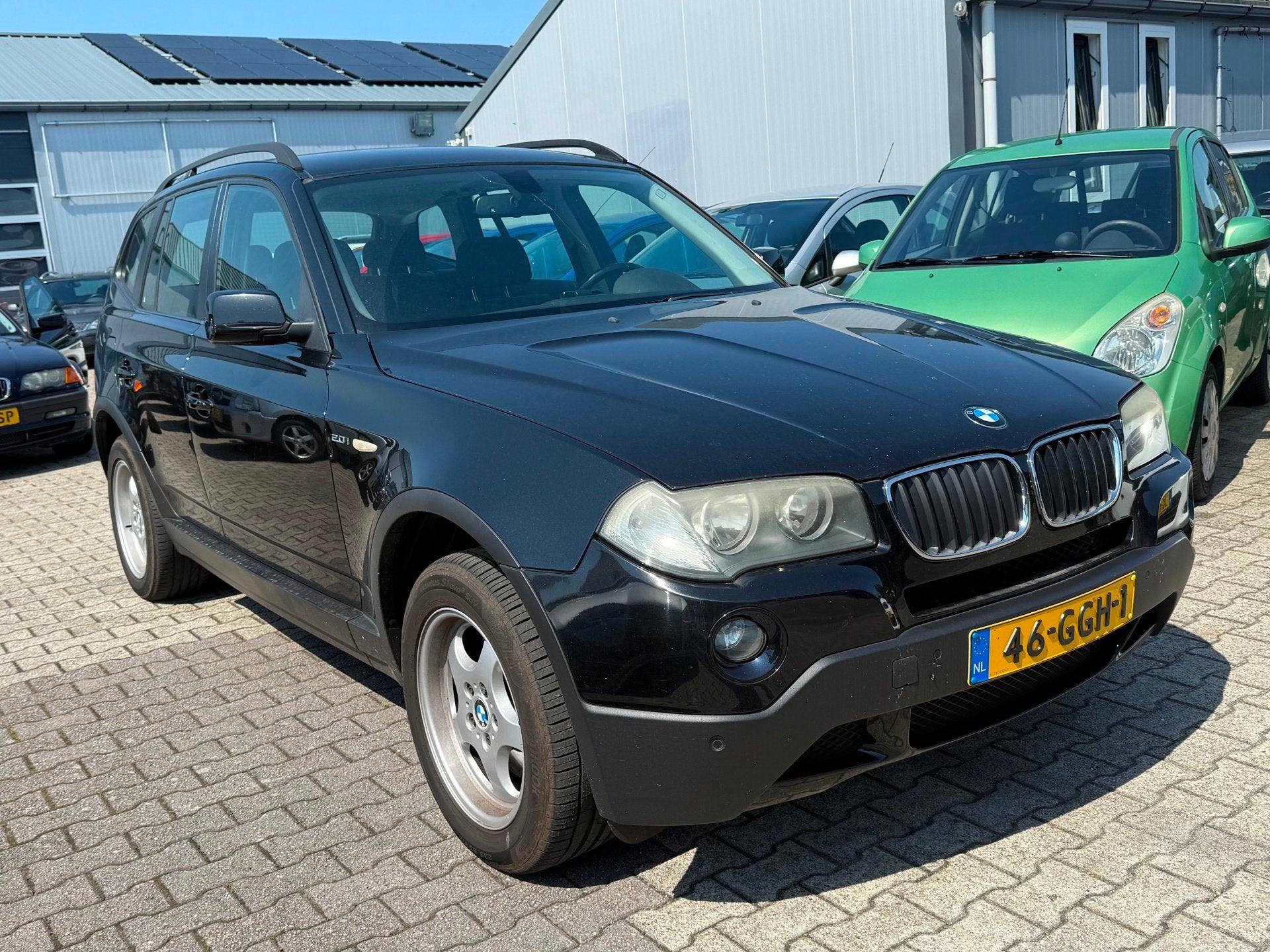 BMW X3 2.0i Executive 2008 Facelift Zwart Handgeschakeld, 150 pk, Zwart, Bedrijf, Handgeschakeld