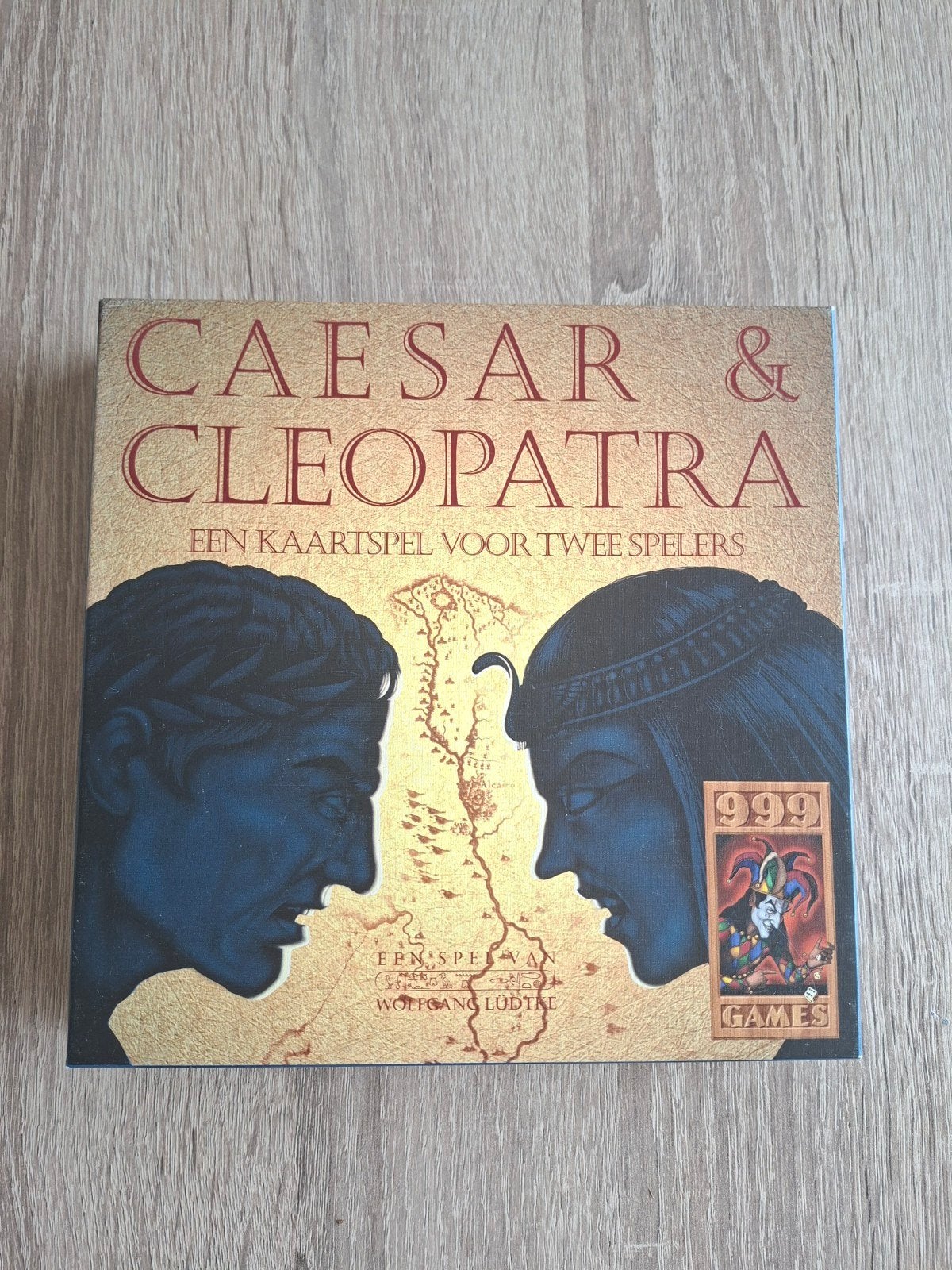 Caesar & Cleopatra: Het Kaartspel, Een of twee spelers, Ophalen of Verzenden, Zo goed als nieuw, 999 Games