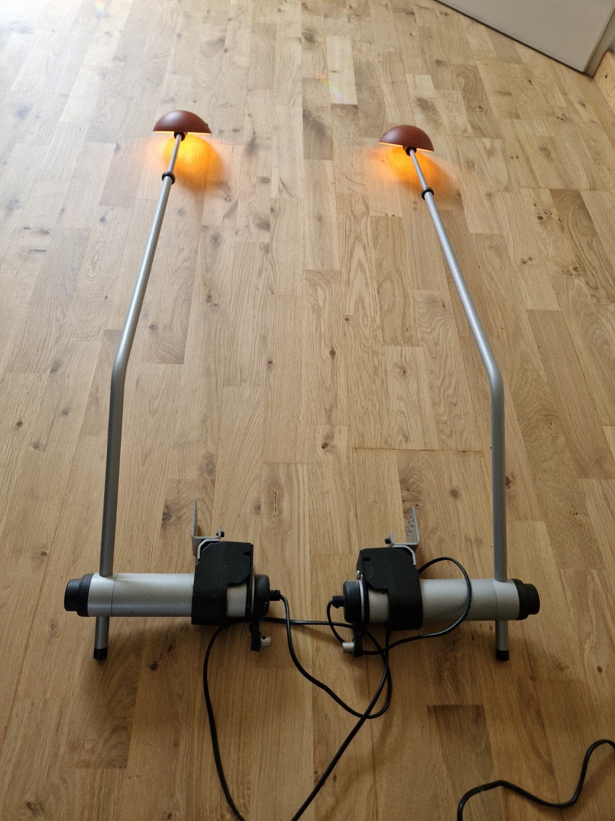 Mooie set Auping Aureo bedlampen, Ophalen, ., Zo goed als nieuw, .