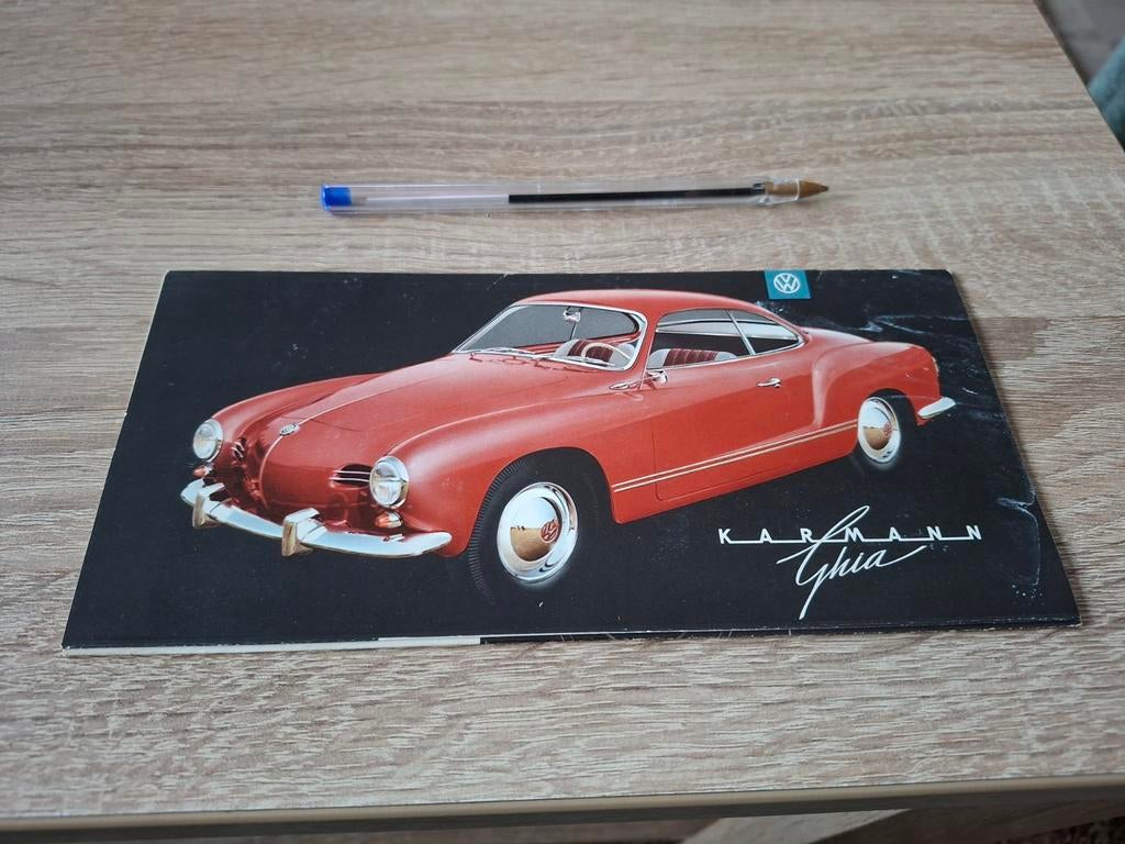 Volkswagen Karmann Ghia 1958, Ophalen of Verzenden, Gelezen, Volkswagen