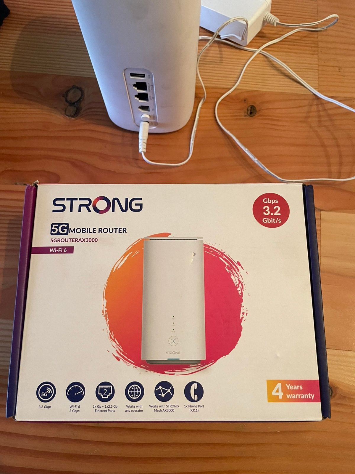 Strong 5g mobile router ax3000, Ophalen of Verzenden, Nieuw
