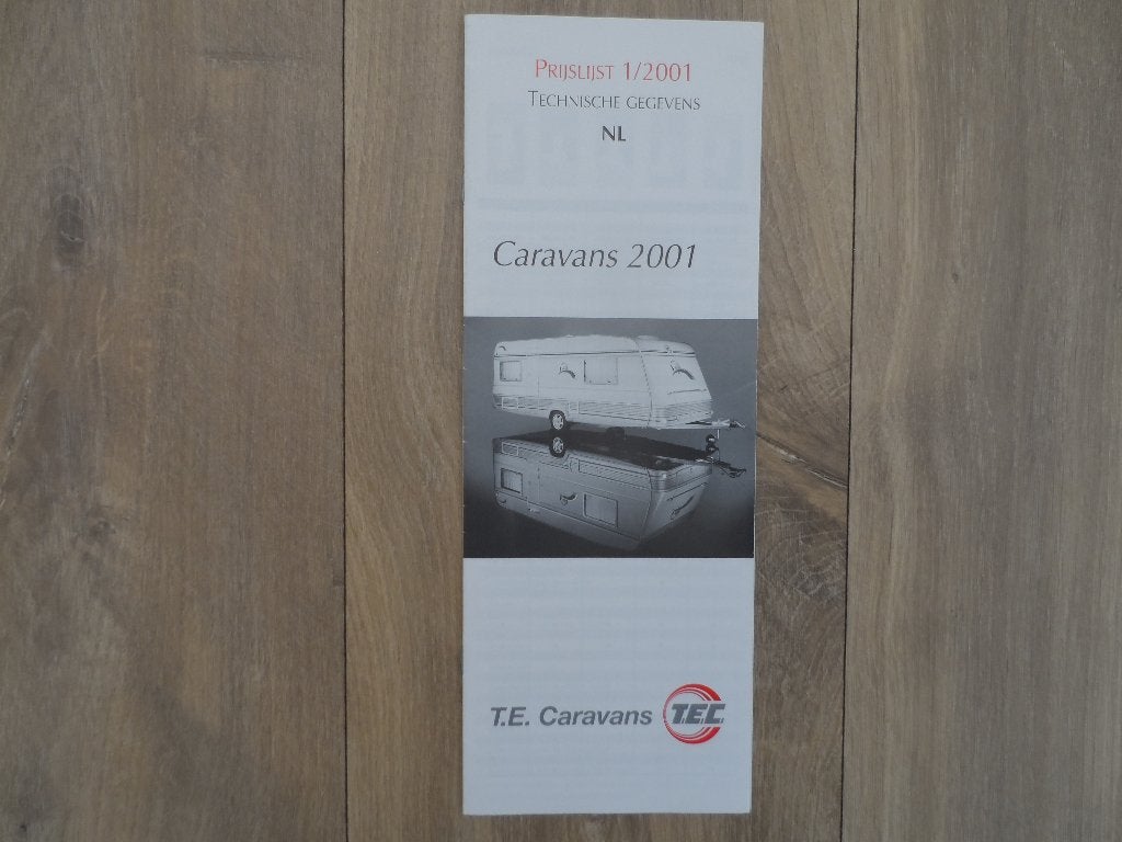 TEC prijslijst + technische gegevens modeljaar 2001, Ophalen of Verzenden, Zo goed als nieuw