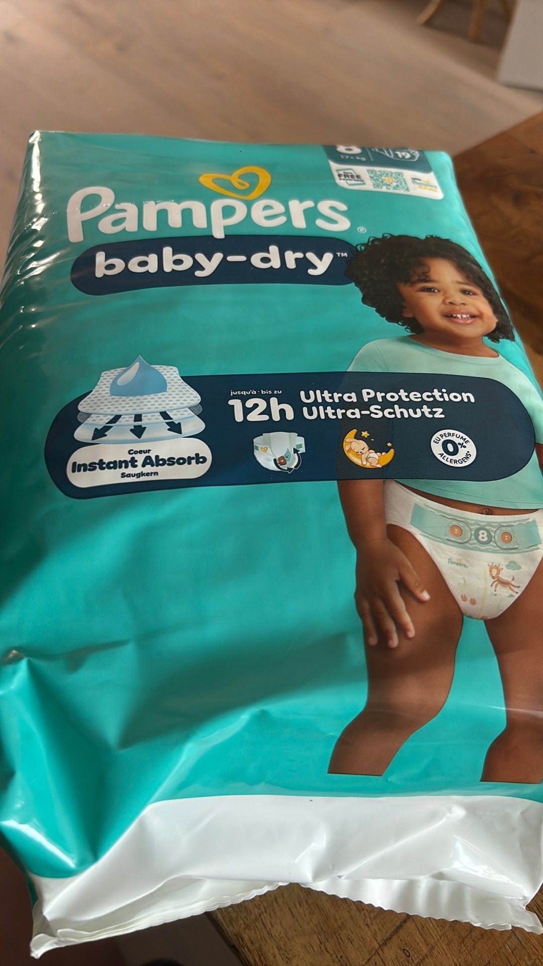 3 pakken pampers maat 8 17+kg, Kinderen en Baby's, Badjes en Verzorging, Verzenden, Nieuw, Overige typen, Overige merken