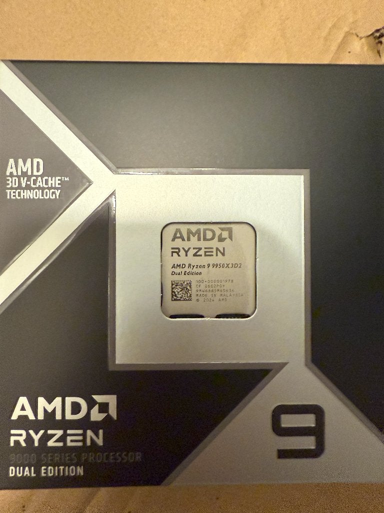 AMD Ryzen 9 9950X3D Processor - Nieuw in doos met factuur, Computers en Software, AM5, Nieuw, Ophalen of Verzenden, 16-core