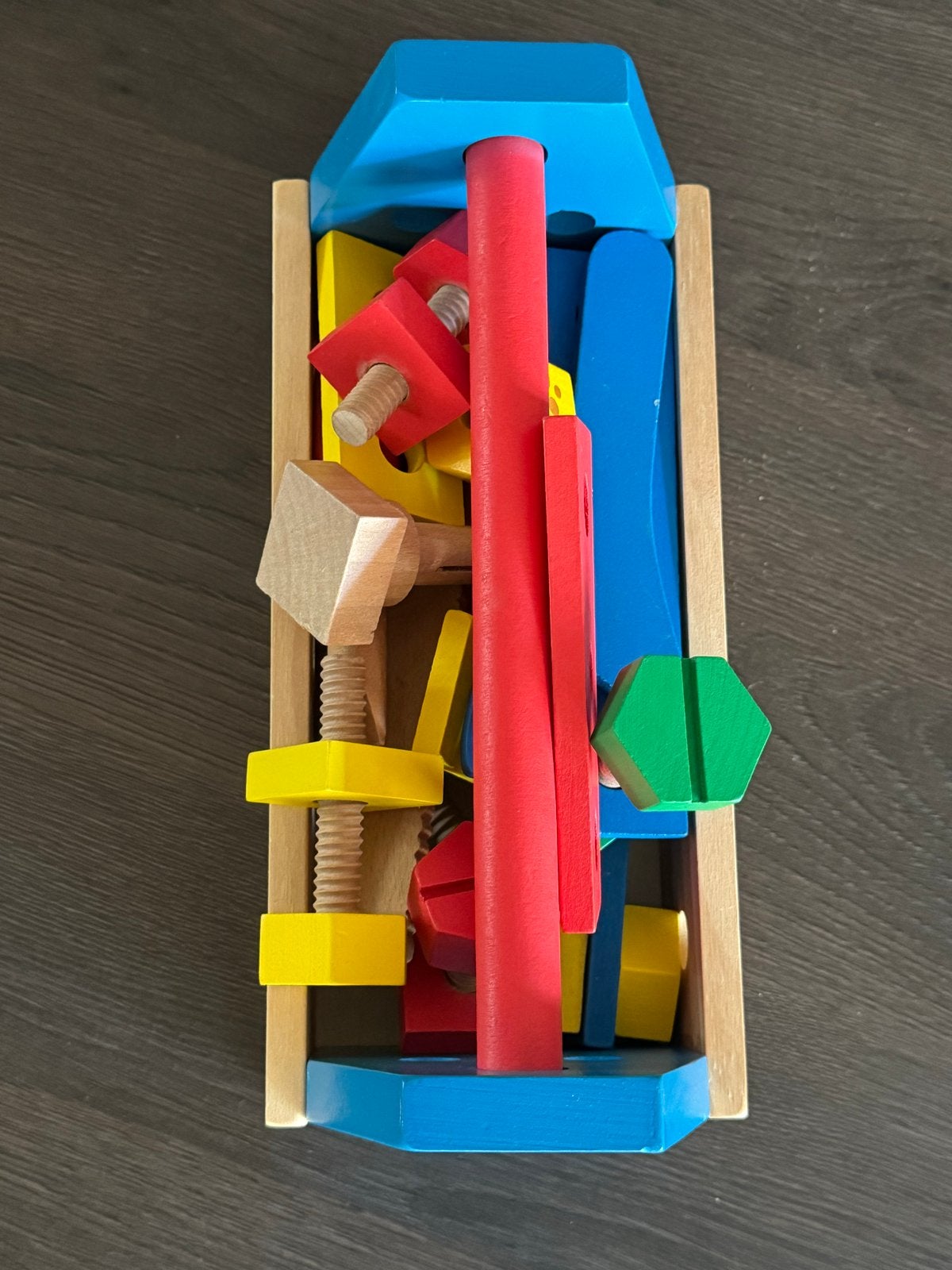 Melissa & Doug Gereedschapskist - Hamer mist, Kinderen en Baby's, Speelgoed | Houten speelgoed, Ophalen of Verzenden, Gebruikt