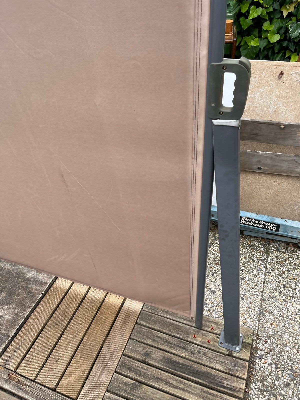 Windscherm 280x165cm - Ideaal voor terras of balkon, Ophalen, Uittrekbaar, Gebruikt