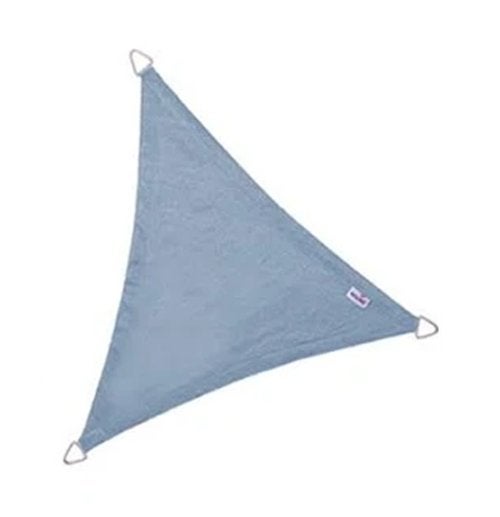 NESLING Coolfit Schaduwdoek Ice Blue Driehoek 5x5x5 m OP=OP!, Tuin en Terras, Overige typen, 450 cm of meer, Nieuw, Ophalen of Verzenden