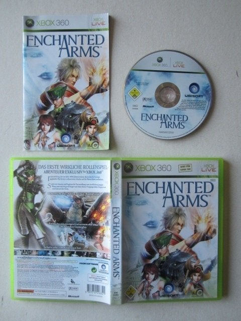 Enchanted Arms Xbox 360, Ophalen of Verzenden, Zo goed als nieuw, Role Playing Game (Rpg), 3 spelers of meer