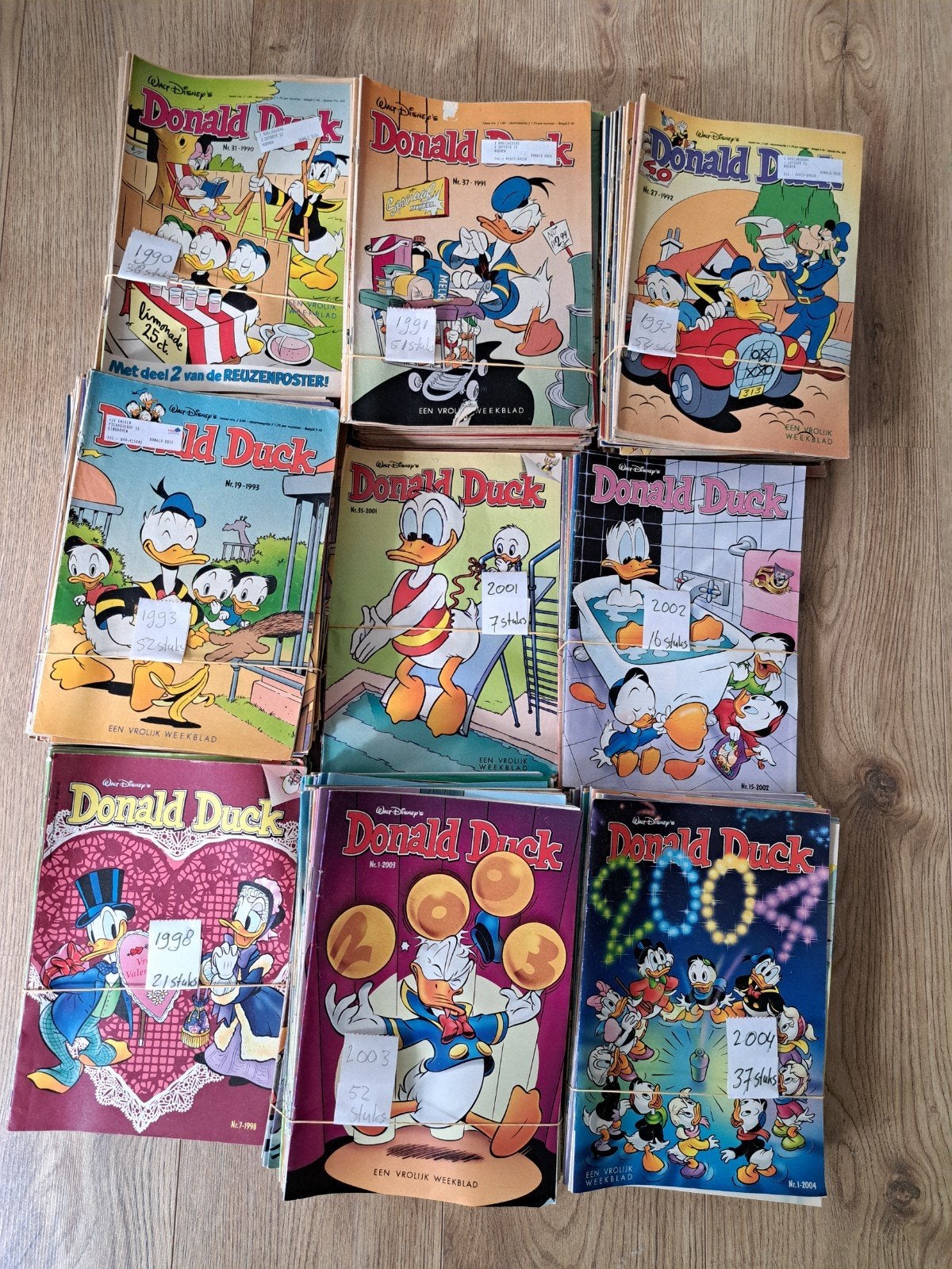 328 Donald Ducks ., Meerdere stripboeken, Ophalen of Verzenden, Gelezen