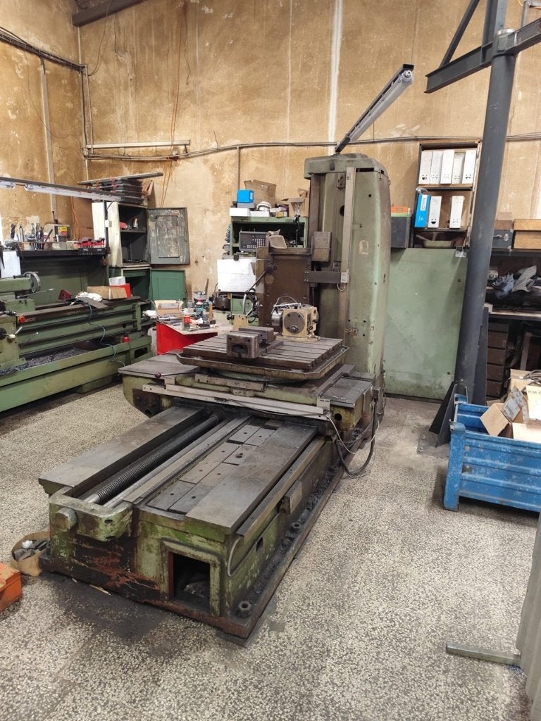 Table Boring Machine TOS WH 63, Ophalen, Gebruikt, Metaal, Knutselset