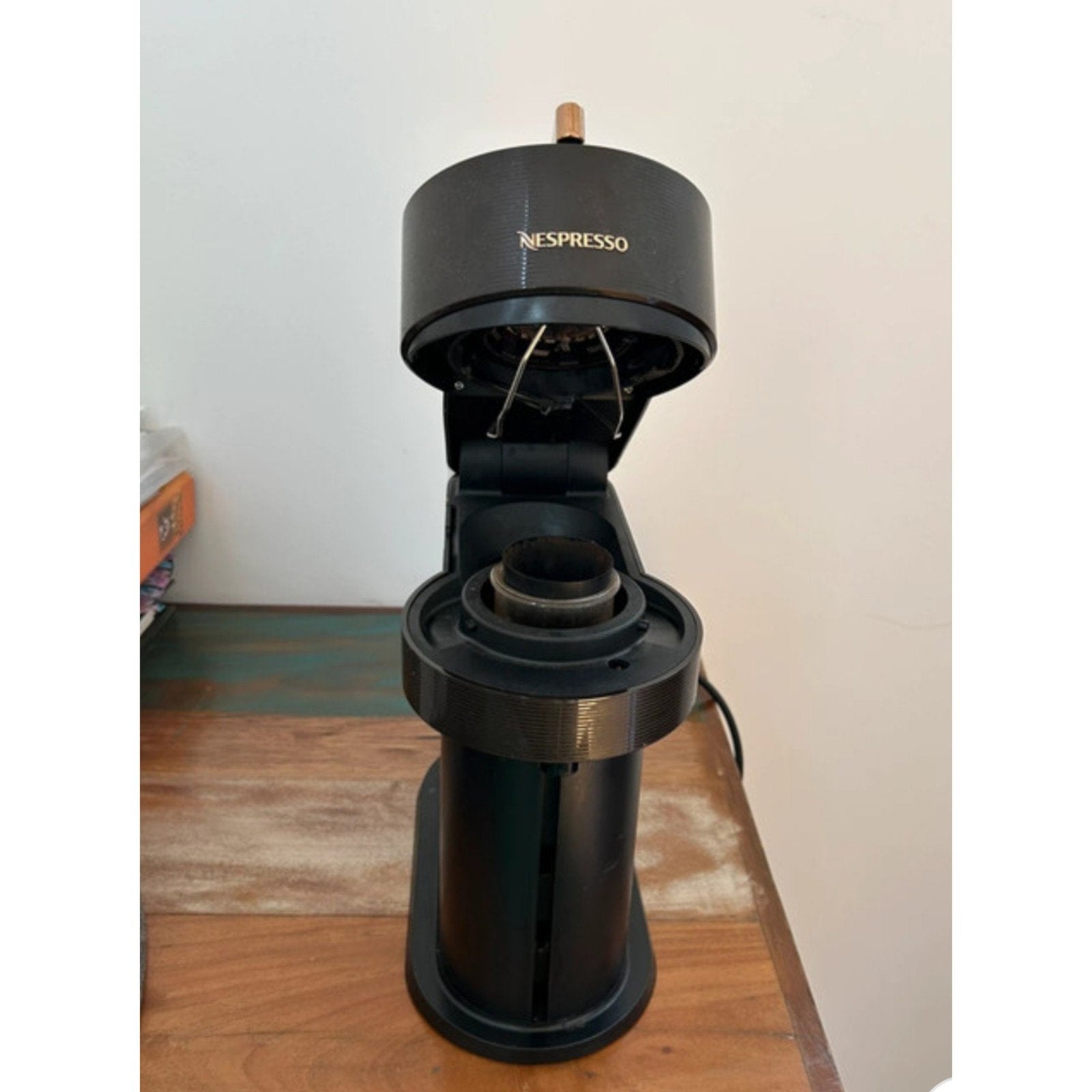 Nespresso Vertuo Next Koffiemachine - Zwart, Gebruikt, Koffiemachine, Ophalen of Verzenden, 2 tot 4 kopjes