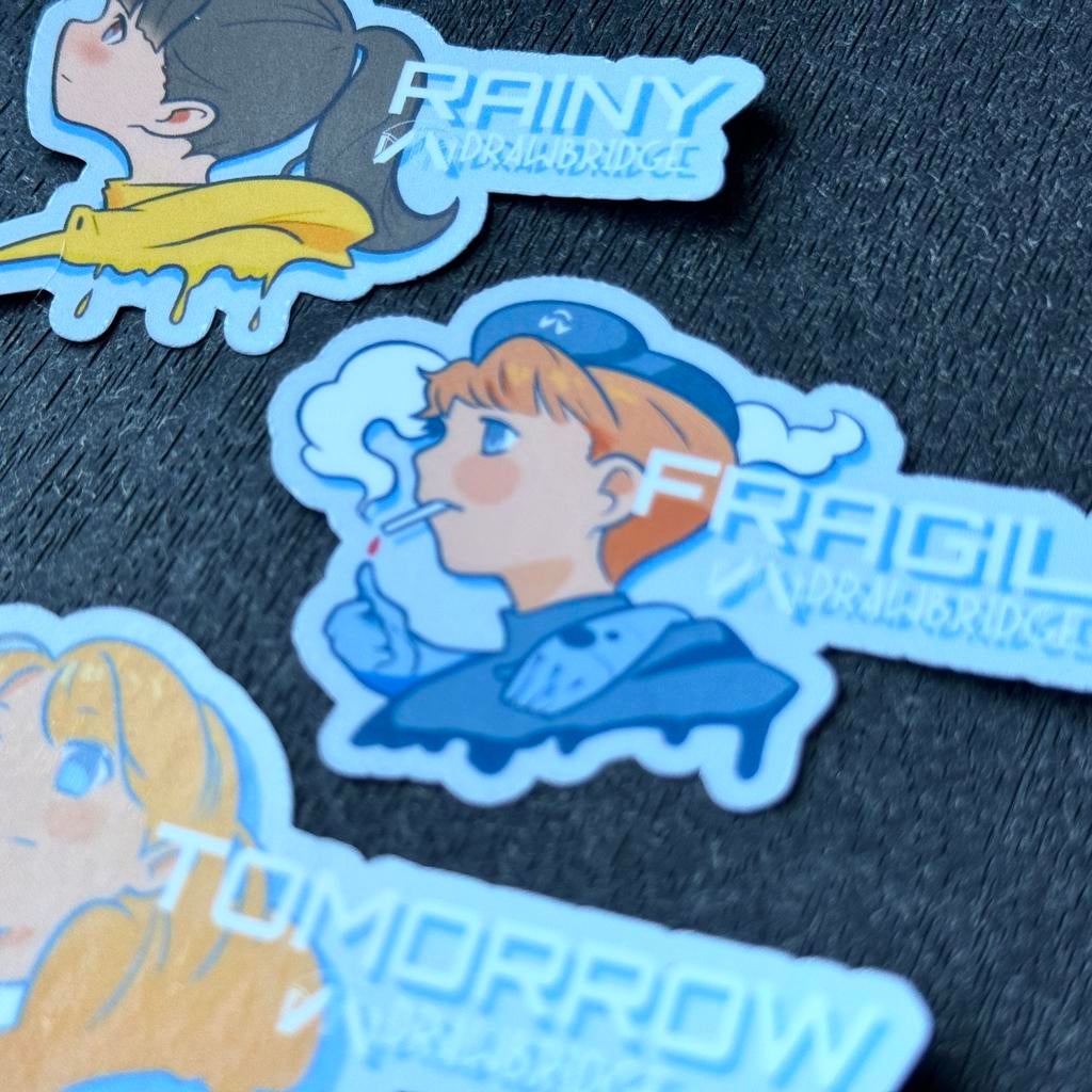 Death Stranding stickers, Ophalen of Verzenden, Nieuw, Overige onderwerpen