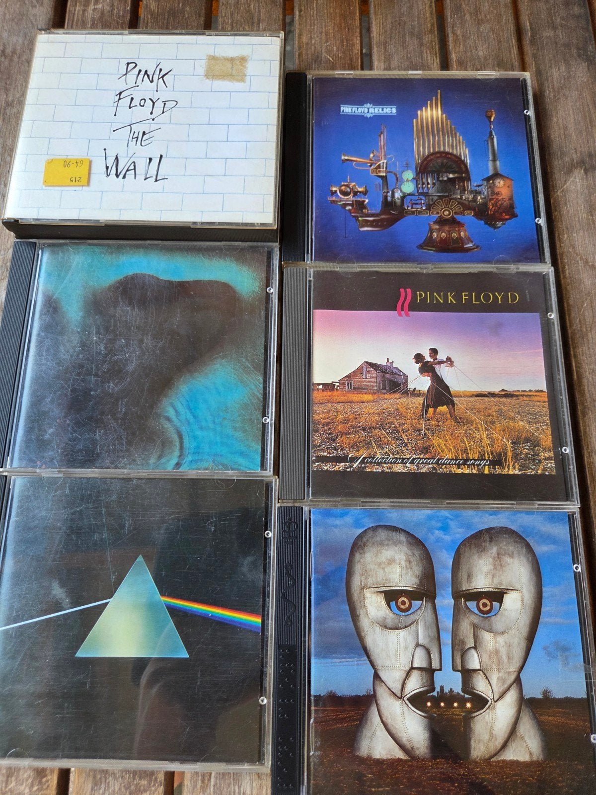 Pink Floyd CD collectie - 6 albums in zeer goede staat, Progressive Rock, Ophalen of Verzenden, Zo goed als nieuw, Inclusief doosje