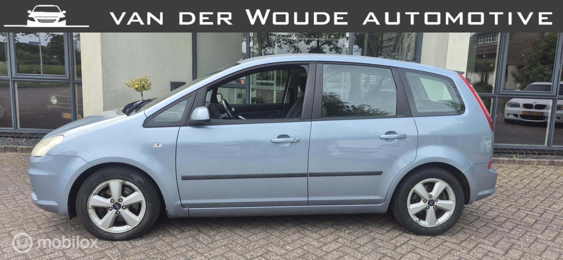 Ford C-Max 2.0-16V Trend '07 Airco|Cruise|Nette Auto!, Auto's, Voorwielaandrijving, Stof, 4 cilinders, Blauw