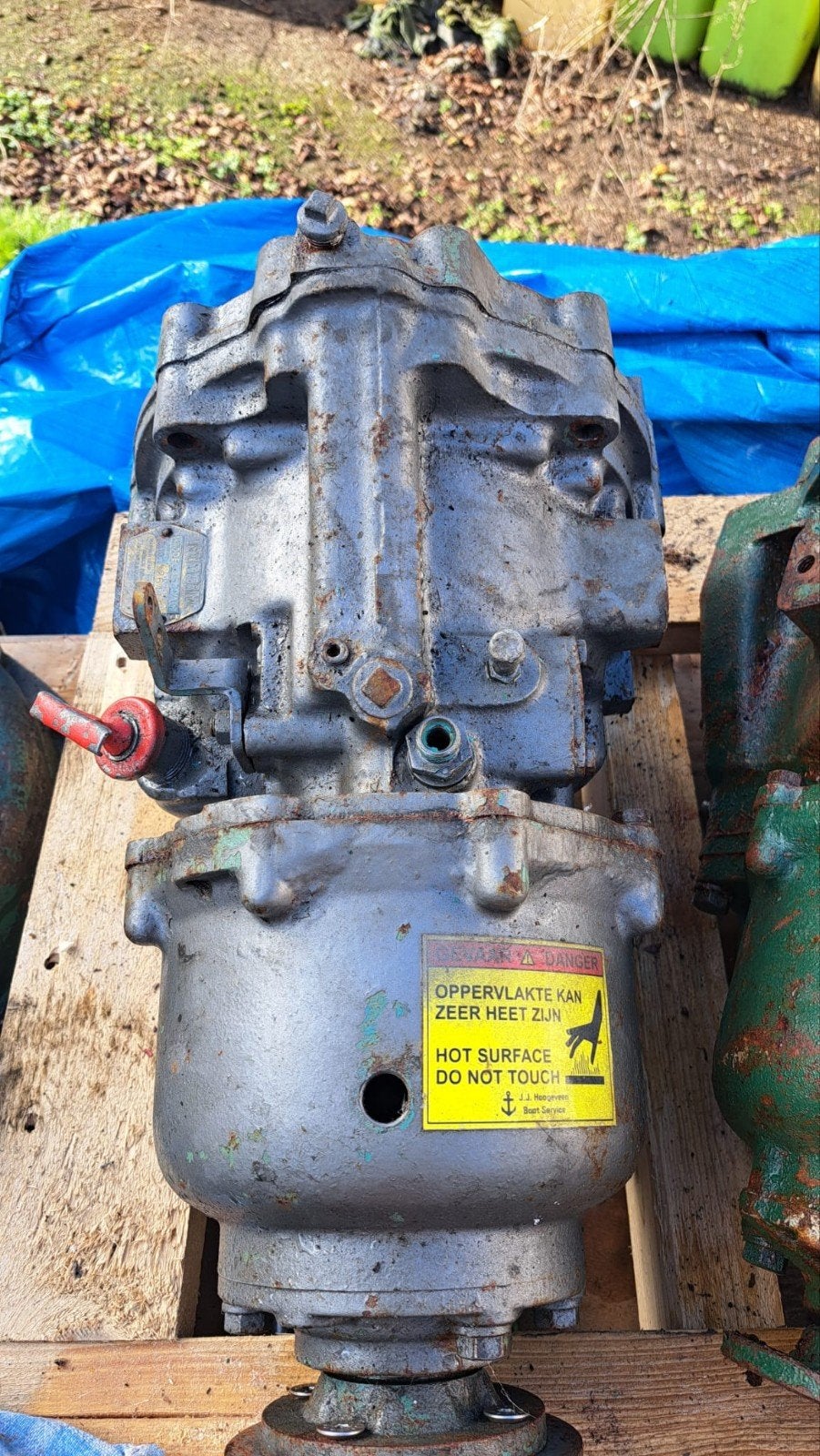 Borg-Warner keerkoppeling velvet drive as3:71c ratio 2,10:1, Ophalen, Gebruikt, Motor en Techniek, Motorboot