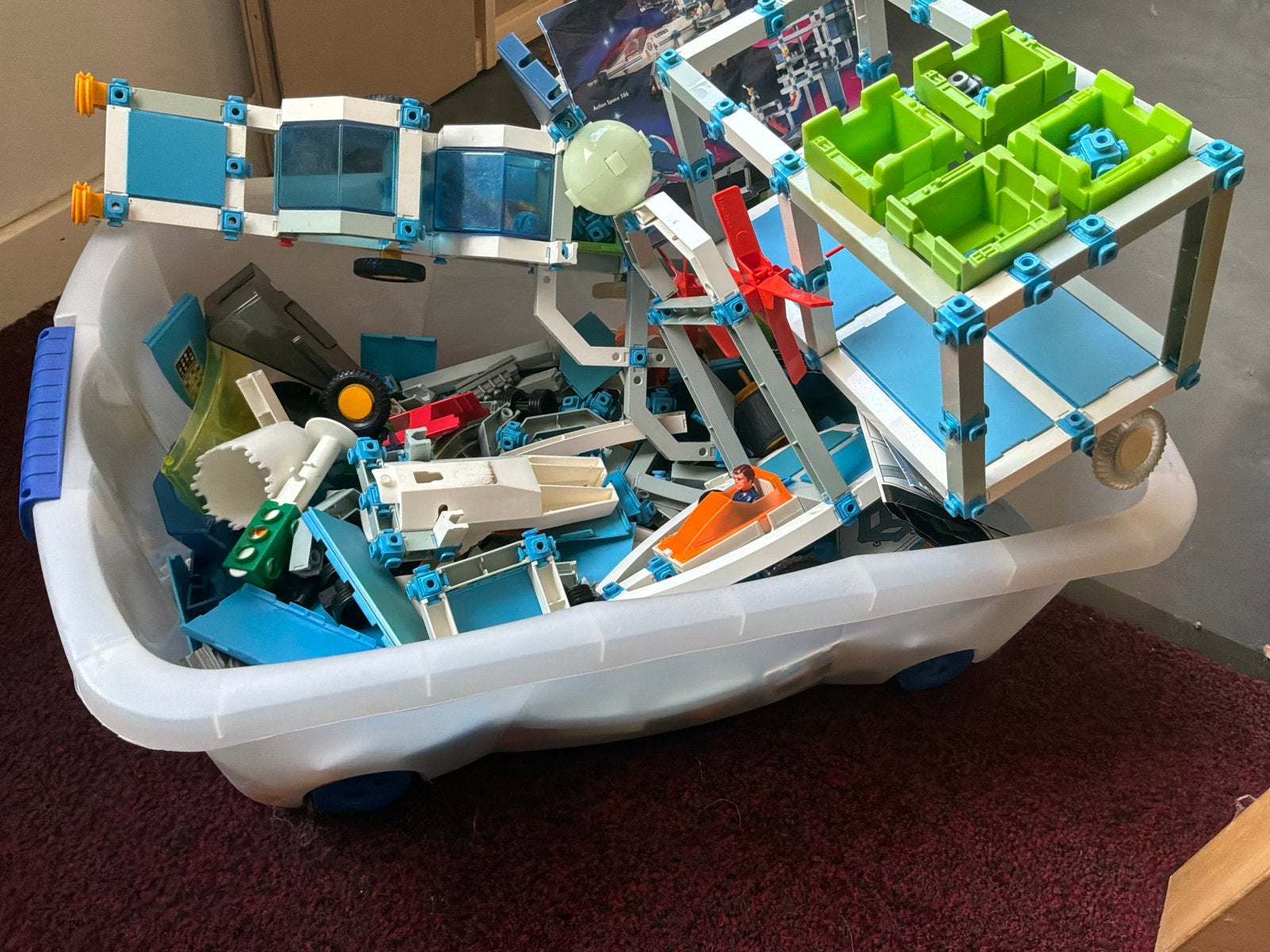 Grote partij Construx van Fisher Price, Ophalen of Verzenden, Gebruikt, Speelset