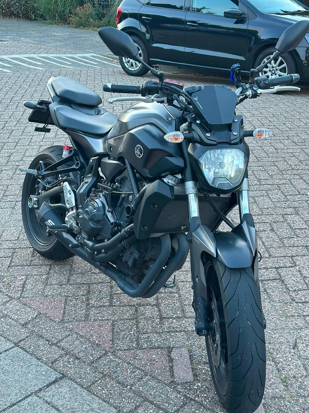 Yamaha mt07 sc project uitlaat 680cc, Ophalen of Verzenden, Nieuw