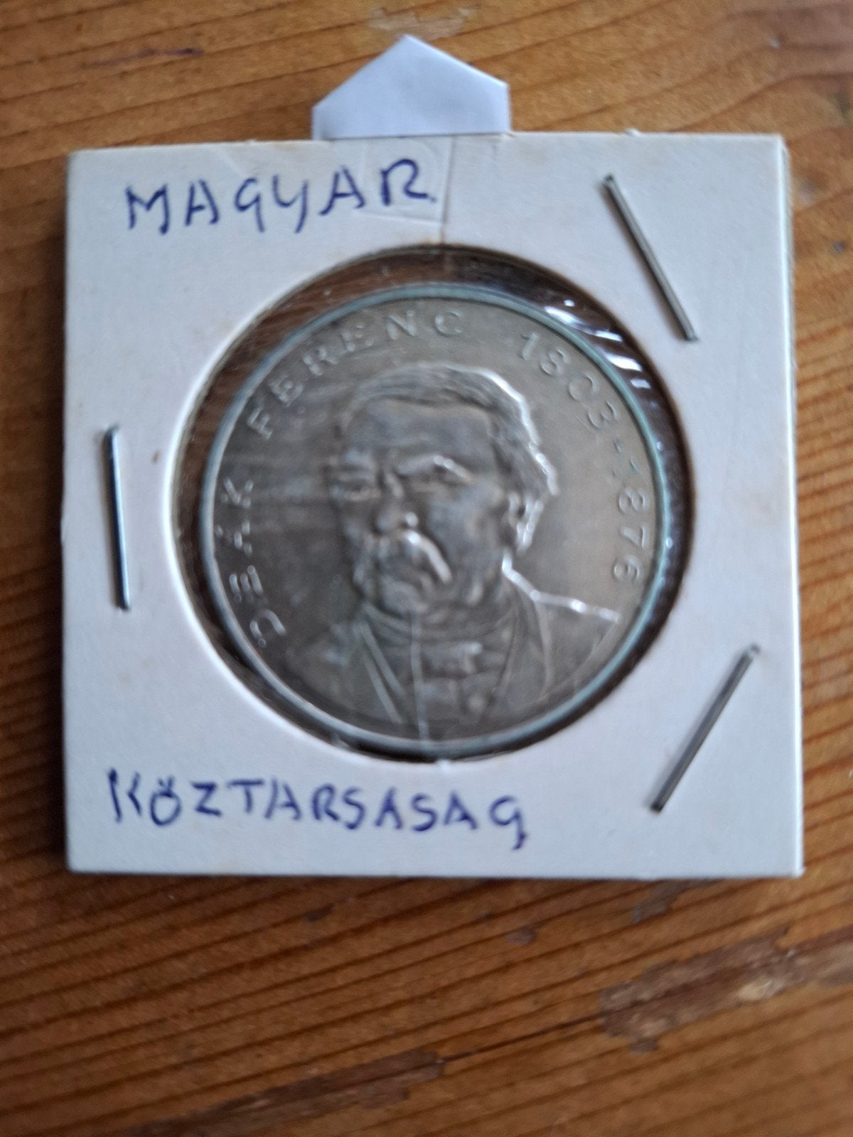 Prachtige Hongaarse munt 200 Forint 1994 Deák Ferenc, Ophalen of Verzenden