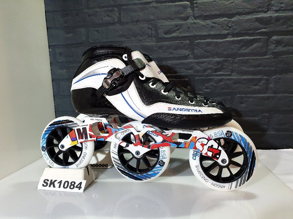 Zandstra 1122 Skeelers Skates 3x125 125mm Wielen Maat 48, Overige merken, Verzenden, Nieuw, Kinderen