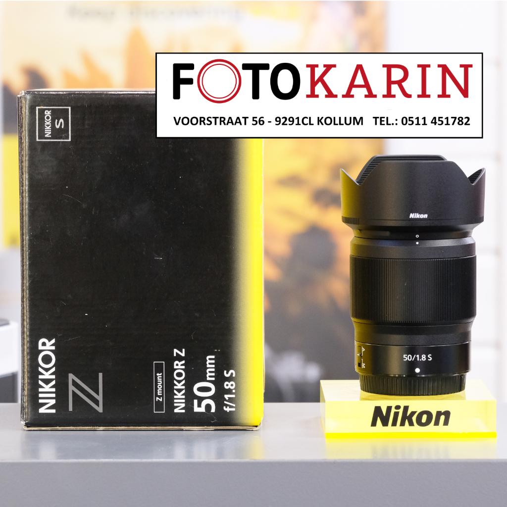 Nikon Z 50mm 1.8 S occasion | heel mooi | Foto Karin Kollum, Ophalen of Verzenden, Zo goed als nieuw, Standaardlens, Nikon