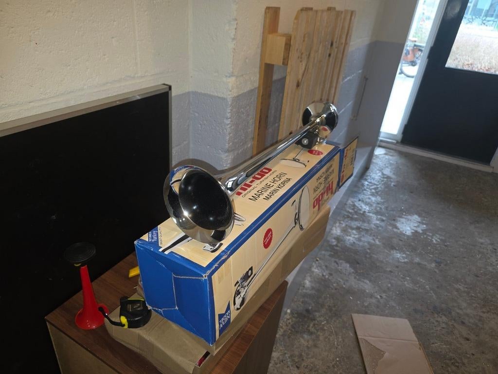 Hi-Do Marine horn / Truck horn met diepe toon, Ophalen of Verzenden, Nieuw, Overige merken