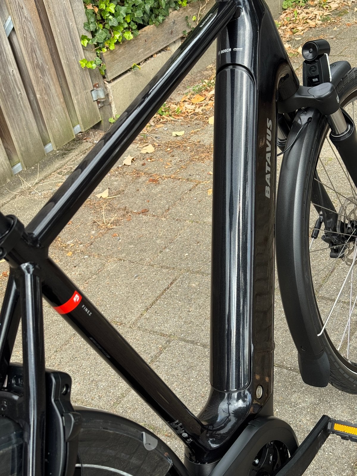 Foto 8 van Zeer nette Batavus Finex Exclusive 61 Bosch smart Belt-drive