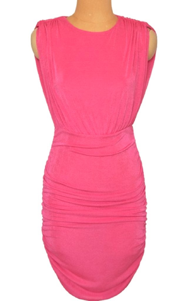 Nieuw sexy Giorgia Paris lurex jurkje, jurk, roze, Mt. S - M, Kleding | Dames, Nieuw, Ophalen of Verzenden, Giorgia Paris, Roze