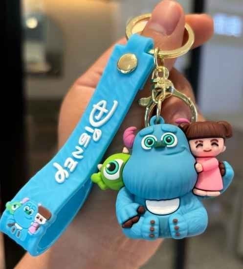 sleutelhanger - Disney Monsters Inc. Sulley, Mike & Boo (2), Verzamelen, Sleutelhangers, Ophalen of Verzenden, Zo goed als nieuw