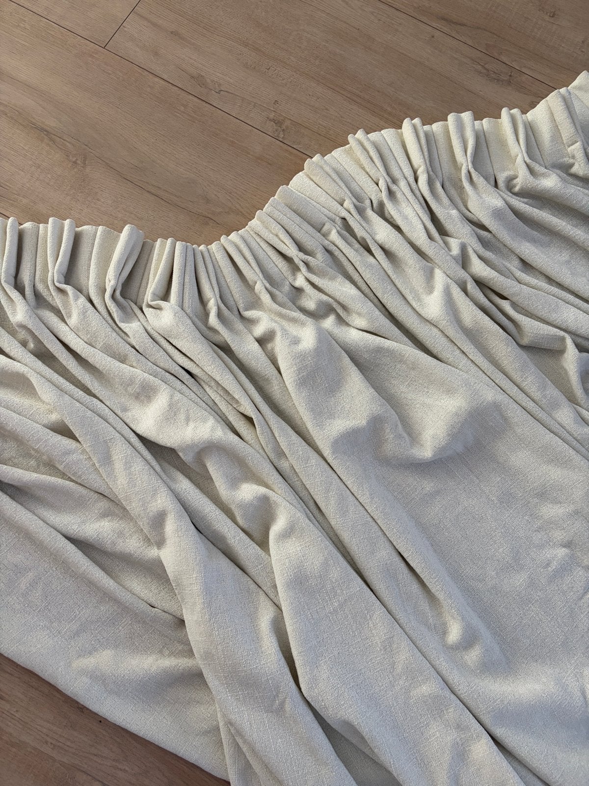 Lichtdoorlatend gordijn velour look B170 L250, Ophalen, Gebruikt, Fluweel, Lichtdoorlatend