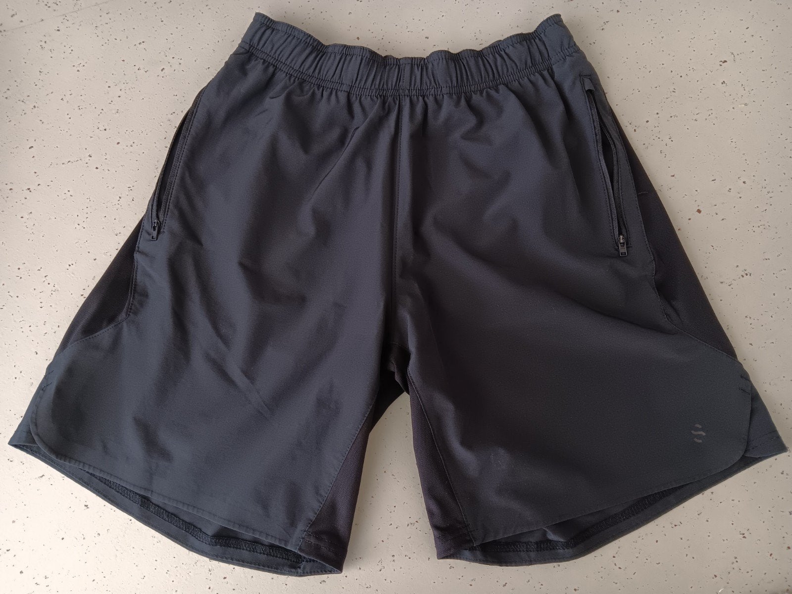 H&M Sport Training Shorts S, Kleding | Heren, Sportkleding, Fitness, Zwart, Ophalen of Verzenden, Zo goed als nieuw