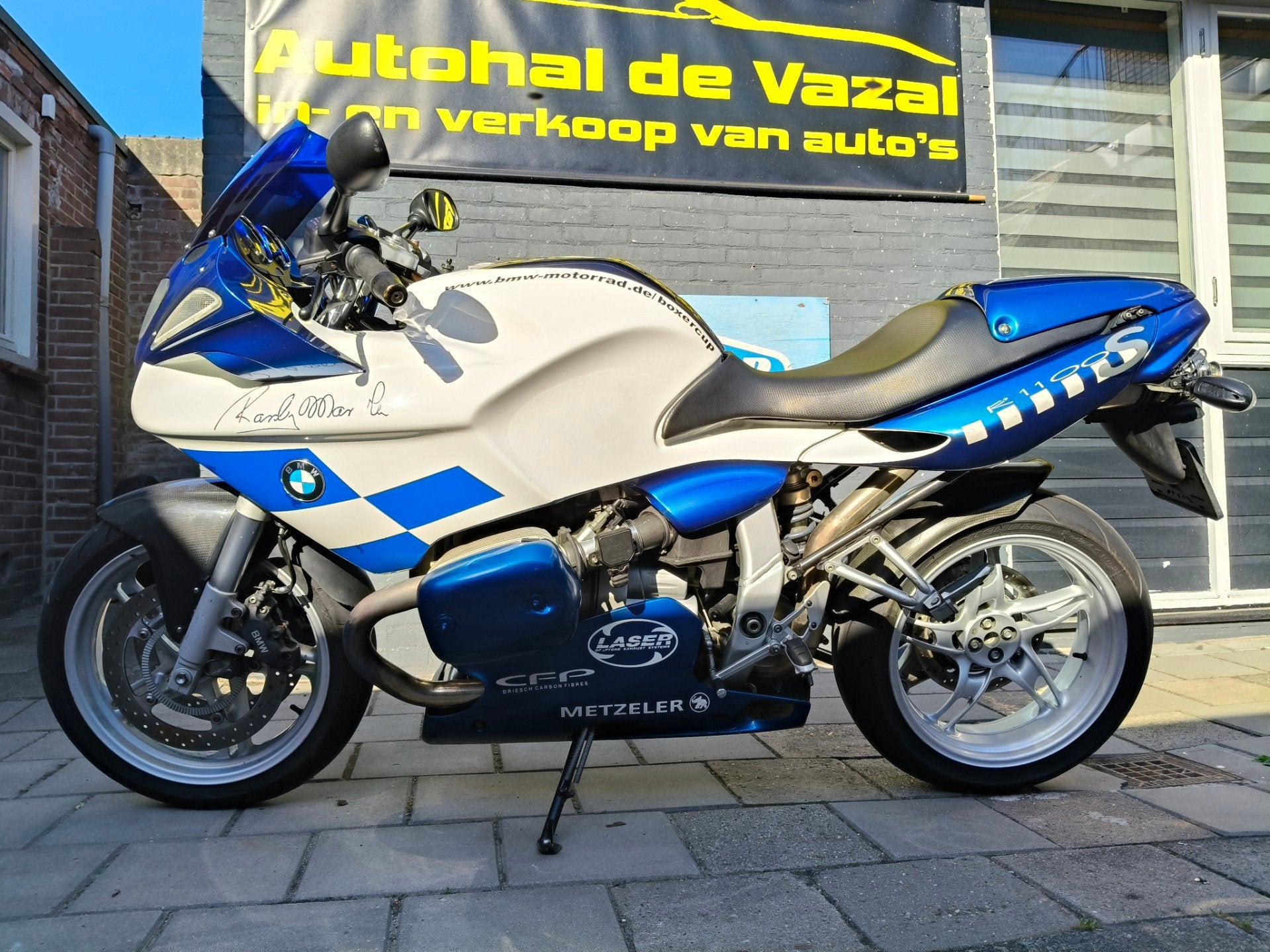 BMW Sport R 1100 S Boxercup randy mamola edition, Motoren, 1085 cc, Bedrijf, Vazalstraat 31
5021 DP  Tilburg, NL, Meer dan 35 kW