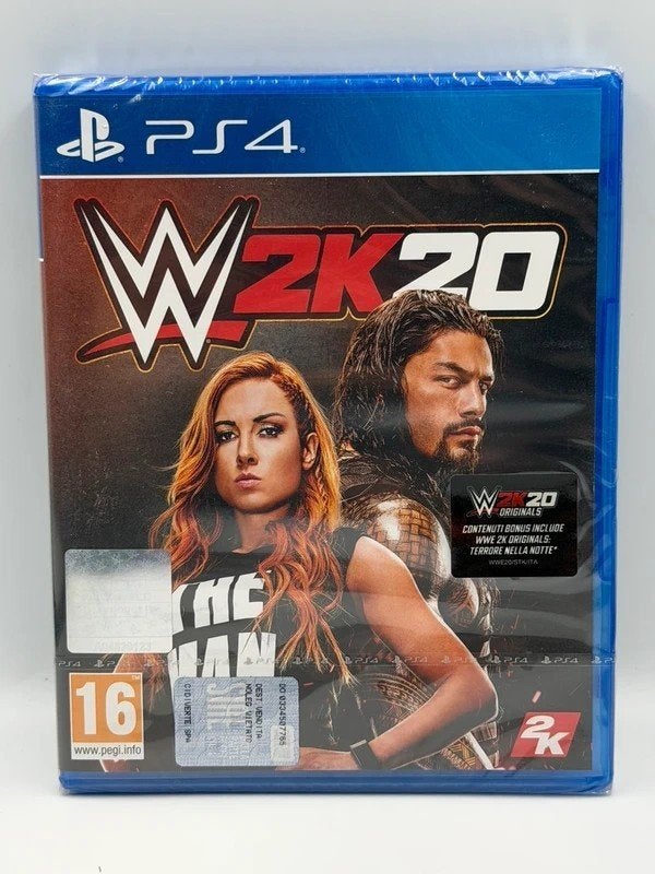 WWE 2K20 PS4 PlayStation 4 Factory Sealed New PAL, Spelcomputers en Games, Vechten, 1 speler, Ophalen of Verzenden, Sony