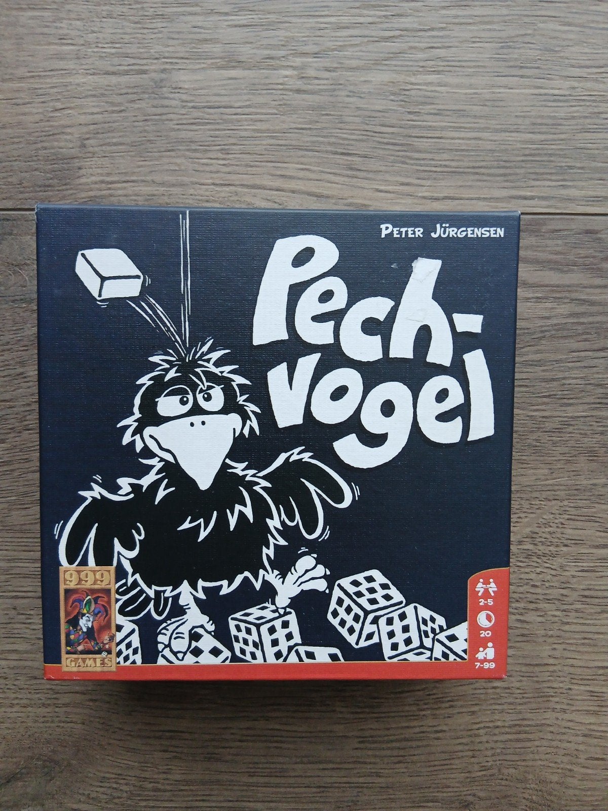 Pechvogel dobbelspel - Zo goed als nieuw, Een of twee spelers, Ophalen of Verzenden, Zo goed als nieuw, 999 Games
