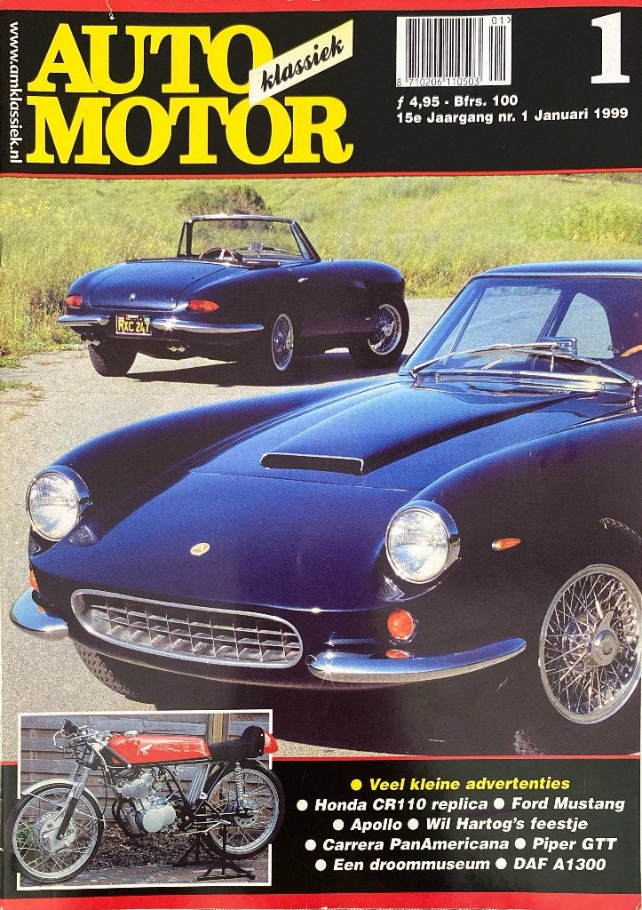 Auto Motor Klassiek - Januari 1999, Ophalen of Verzenden, Gelezen, Algemeen