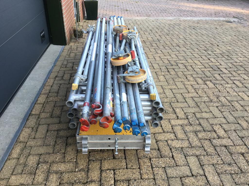 Custers Rolsteiger 6,2 werkthoogte, Doe-het-zelf en Verbouw, Ophalen, Rolsteiger of Kamersteiger, 5 meter of hoger