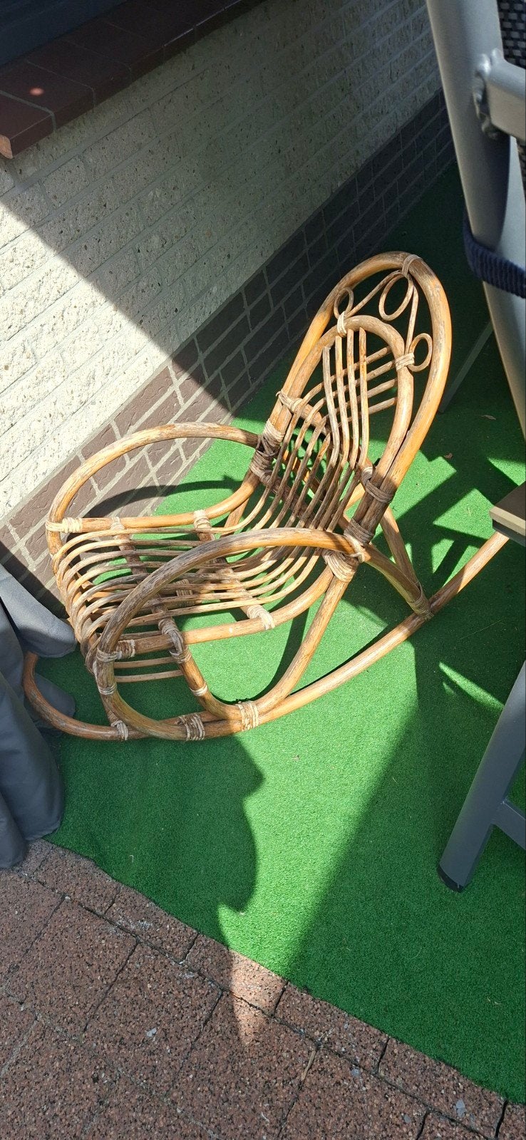 Vintage schommelstoel voor kinderen, Ophalen, Gebruikt