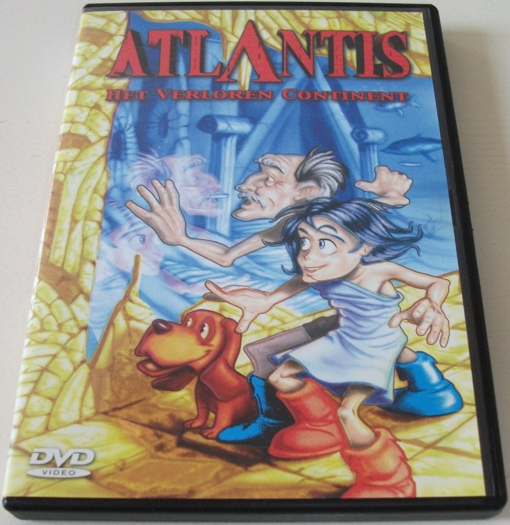Dvd *** ATLANTIS ***, Avontuur, Alle leeftijden, Zo goed als nieuw, Film