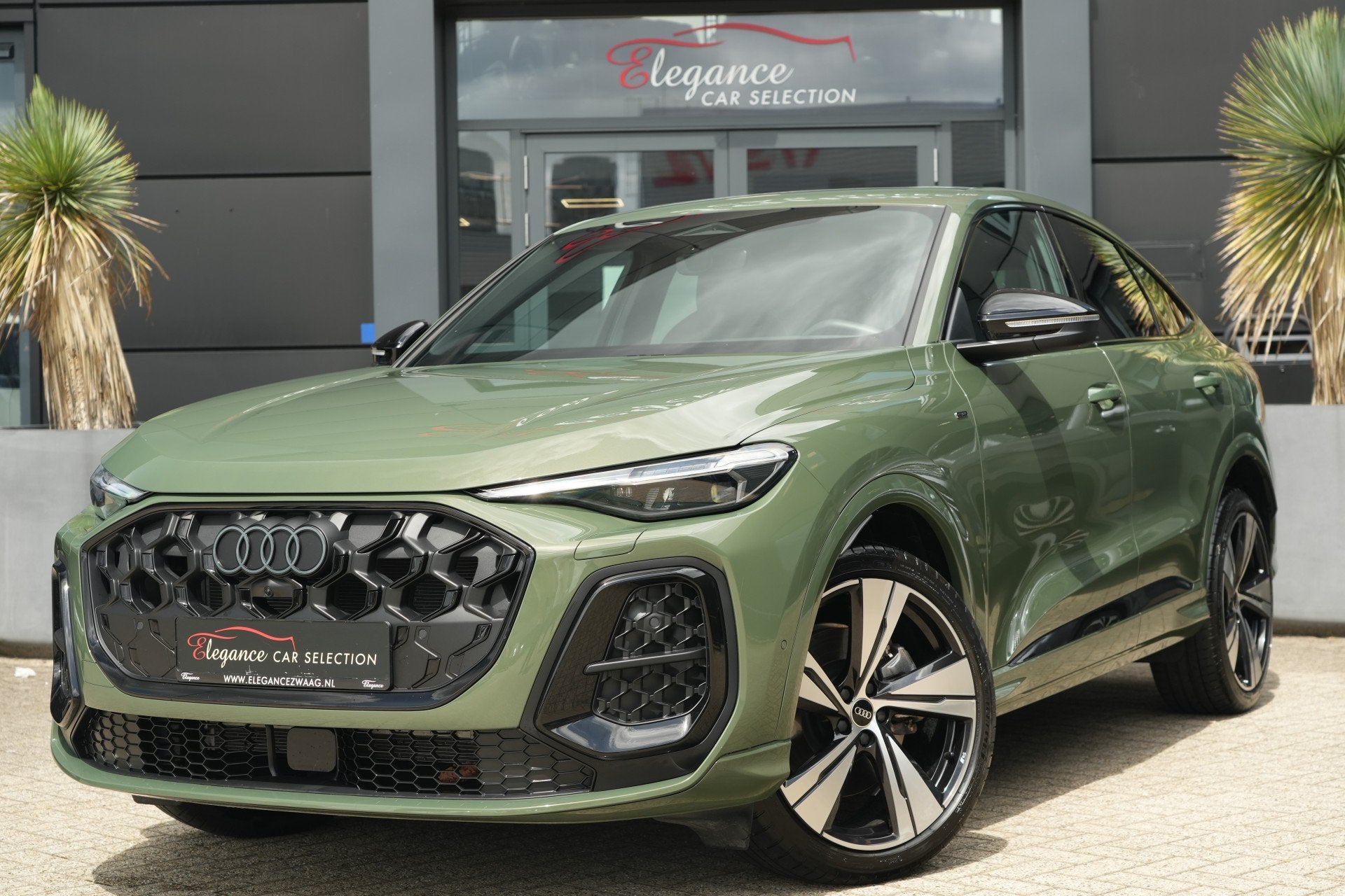 Audi Q5 Sportback 2.0 TFSI e-hybrid quattro S edition Sportb, Auto's, Automaat, Verwarmde buitenspiegels, Gebruikt, Zwart