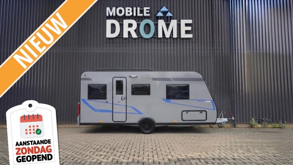 Caravelair Sport Line 492 ACTIEPRIJS + AUT. MOVER, Rondzit, Bedrijf, Kachel, 5 tot 6 meter