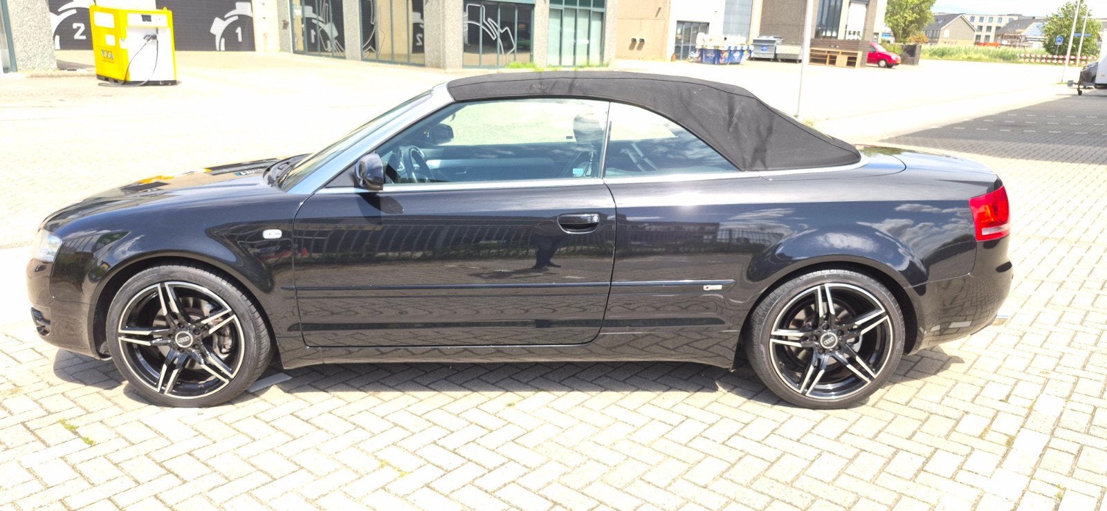 Audi A4 2.0 Tfsi 147KW Cabrio AUT 2007 Zwart, Zwart, 4 cilinders, 4 stoelen, Zwart
