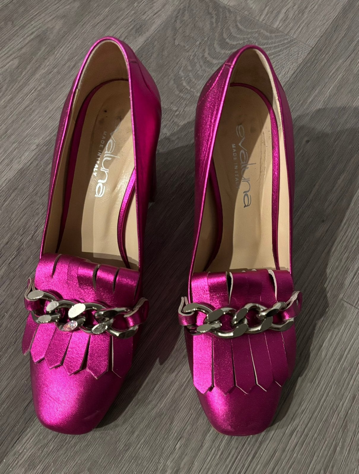 Roze pumps Evaluna maat 38,5, Kleding | Dames, Schoenen, Ophalen of Verzenden, Zo goed als nieuw, Roze, Pumps