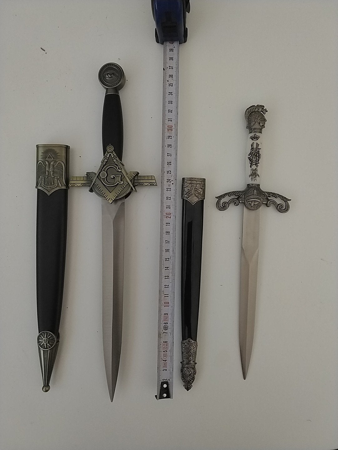 Decoratieve Dolken Set - Vrijmetselaars & Middeleeuws, Ophalen of Verzenden, Gebruikt
