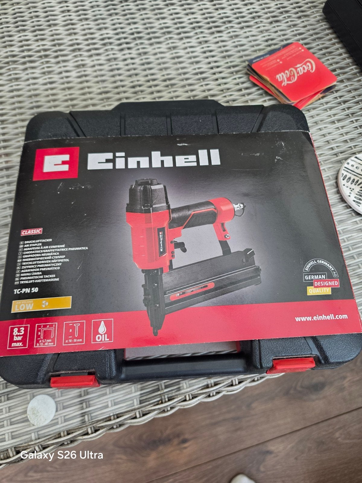 Einhell perslucht-tc-pn 50
2-in-1: nietmachine & spij, Ophalen, Nieuw, Boor- en/of Breekhamer