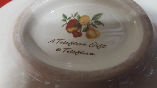 juskom schenker tele flora, Huis en Inrichting, Keuken | Servies, Ophalen of Verzenden, 'T Olde Gre-j, Info@toldegrej.nl, Endepoelstraat 20f Didam