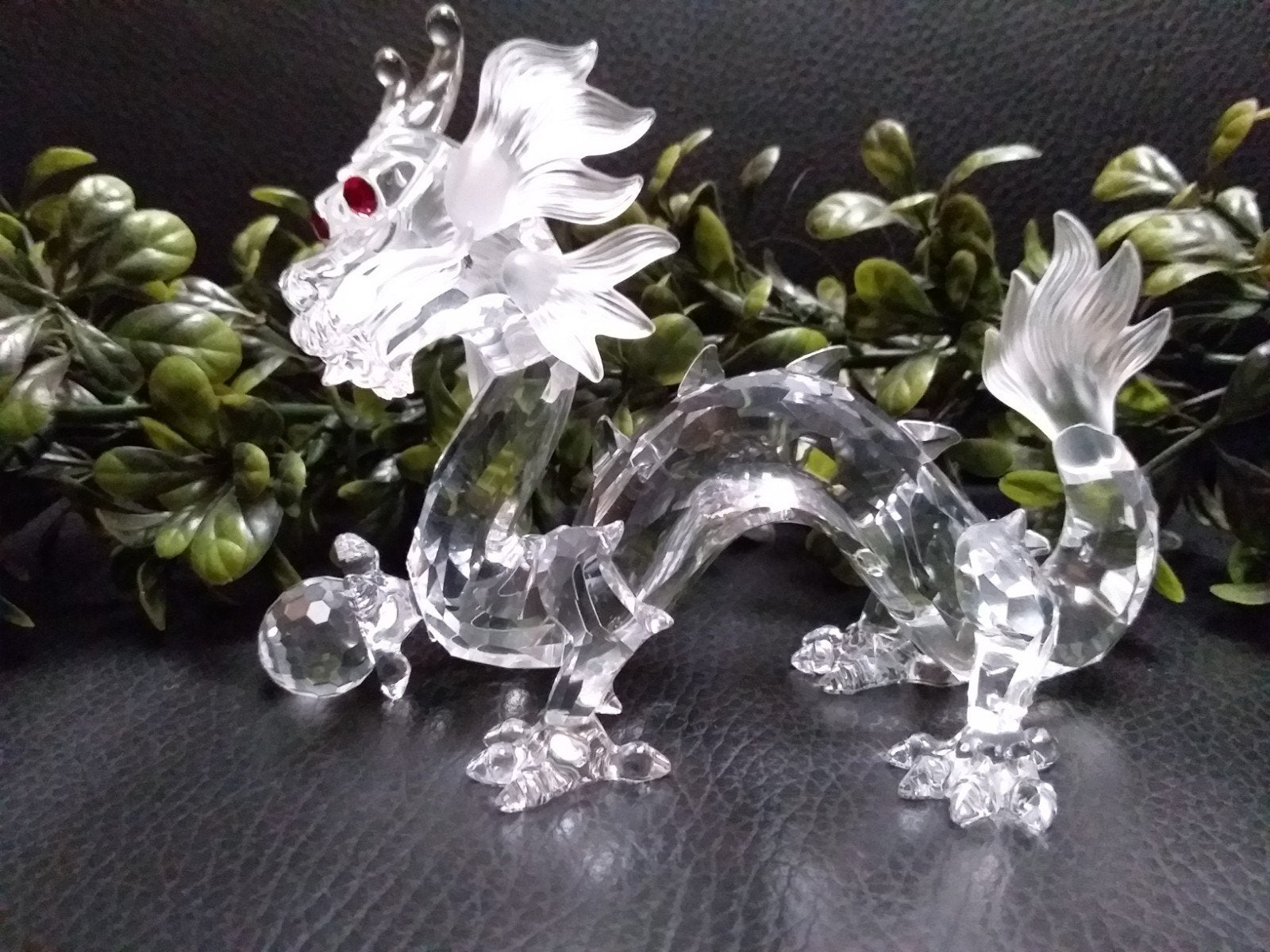 Swarovski. Jaarstuk. Draak, Verzamelen, Ophalen of Verzenden, Zo goed als nieuw, Figuurtje