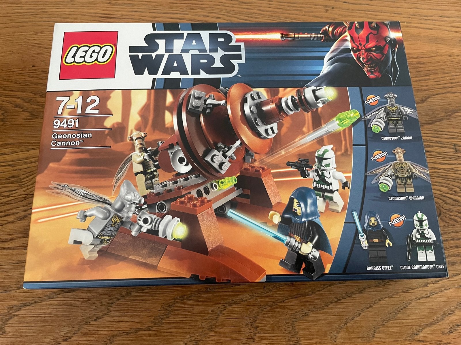 LEGO Star Wars 9491 Geonosian Cannon, Inclusief minifiguren, Star Wars, Lego, Nieuw