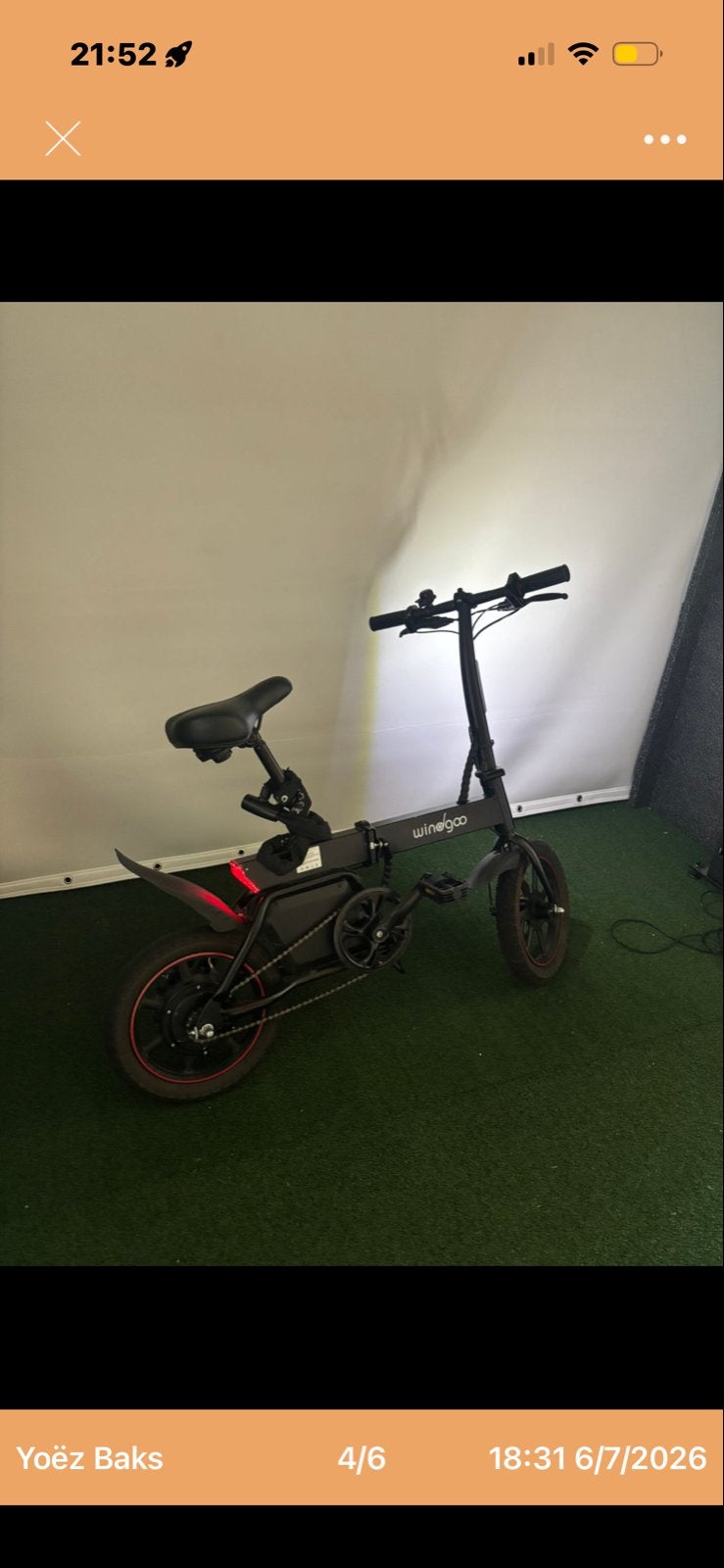 Windgoo elektrische fiets - ruilen voor PS5, Ophalen, Gebruikt, Overige merken